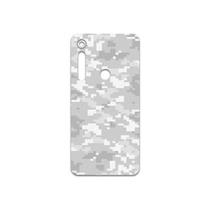 برچسب پوششی ماهوت مدل Army-Snow-Pixel مناسب برای گوشی موبایل موتورولا One Macro MAHOOT Army-Snow-Pixel Cover Sticker for Motorola One Macro