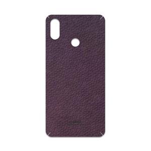 برچسب پوششی ماهوت مدل Purple-Leather مناسب برای گوشی موبایل شیائومی Mi Max 3