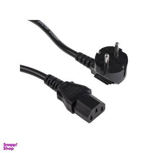 کابل برق سه پین منبع تغذیه کامپیوتر مدل NEMC1 طول 1 متر مشکی