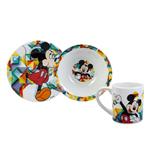 ست ظرف غذا کودک 3 پارچه کاراجا Mickey Mouse 