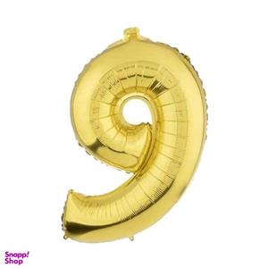 بادکنک فویلی طرح عدد 9 کد 008