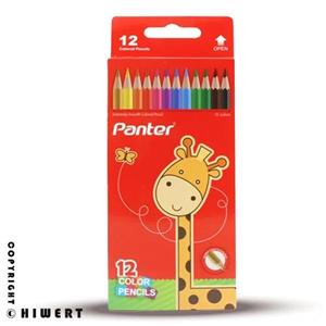 مداد رنگی 12 رنگ پنتر مدل PCP 103