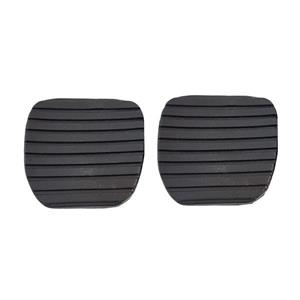 روکش پدال خودرو قطعه سازان کبیر مدل PEU-P04 مناسب برای پژو 206 مجموعه 2 عددی