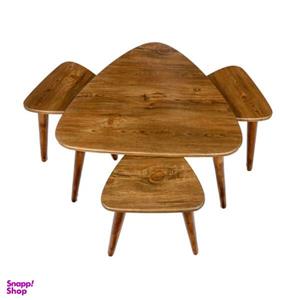 میز پذیرایی مدل سپیدار کد H103 مجموعه 4 عددی