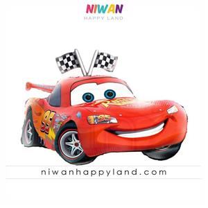 بادکنک فویلی طرح ماشین مک کویین