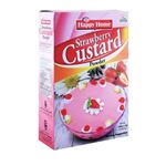 کاستر توت فرنگی 300 گرمی هپی هوم custard strawberry 