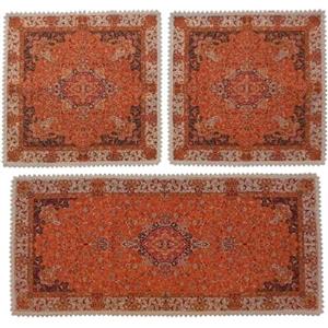 ست سه تکه رومیزی ترمه کد TRSETE5