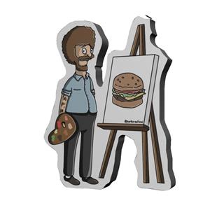 استیکر کنسول طرح باب راس کد 581