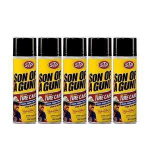 اسپری تمیز کننده لاستیک خودرو اس تی پی مدل Son of a Gun بسته 5 عددی