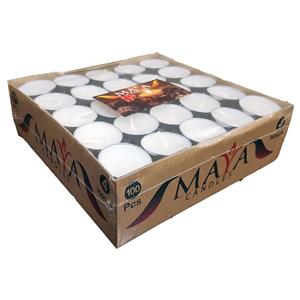 شمع وارمر مایا کندل مدل AA100 بسته 100 عددی