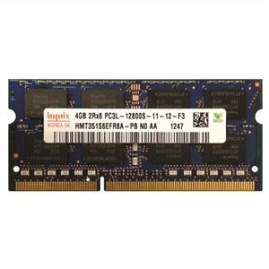 رم لپ تاپ DDR3L تک کاناله 1600 مگاهرتز CL11 هاینیکس مدل PC3L ظرفیت 4 گیگابایت
