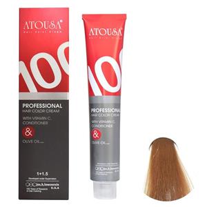 رنگ مو آتوسا شماره 7/31 حجم 100 میلی لیتر رنگ بلوند بژ متوسط