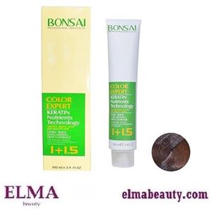 رنگ مو بنسای شماره HA5 حجم 100 میلی لیتر رنگ قهوه ای فندقی روشن