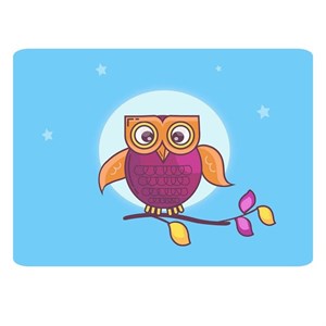 ماوس پد طرح جغد کد B460