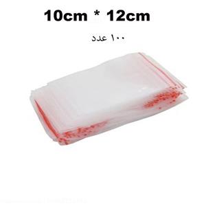 کیسه زیپ دار مدل R10SH12 بسته 100 عددی
