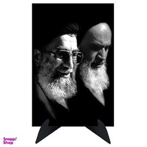 تابلو شاسی رومیزی طرح رهبر سید علی خامنه ای و امام خمینی مدل AG-244