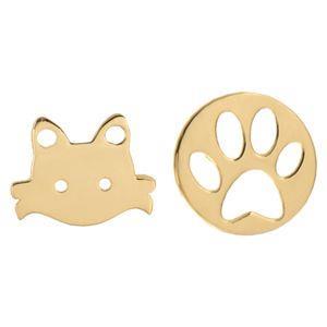 گوشواره طلا 18 عیار زنانه ماهک مدل ME0591 Maahak ME0591 Gold Earing