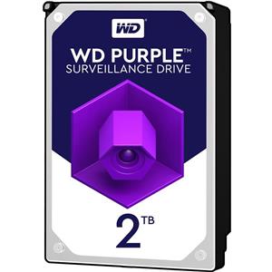 هارددیسک اینترنال وسترن دیجیتال سری Purple مدل WD20PURZ ظرفیت 2 ترابایت Western Digital Purple WD20PURZ Internal Hard Disk - 2TB