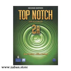 کتاب Top notch 2A 2nd Edition اثر Joan Saslow And Allen Ascher انتشارات Pearson