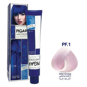 رنگ مو پیگار شماره PF.1 حجم 100 میلی لیتر رنگ ارکیده وحشی طبیعی