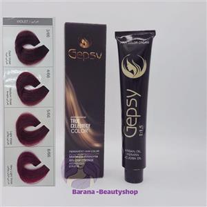 رنگ مو جیپسی شماره 1.0 حجم 100 میلی لیتر رنگ مشکی