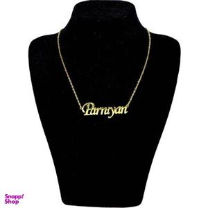 گردنبند نقره طرح پرنیان کد 02