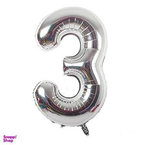 بادکنک فویلی مدل عدد 3 کد 330