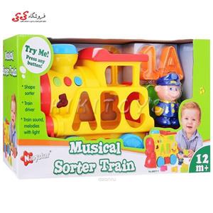 قطار اسباب بازی ناوی استار مدل Musical Sorter Navystar Musical Sorter Train Toys