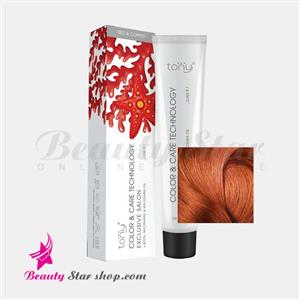 رنگ مو تونی سری مسی شماره 7.4 حجم 100 میلی لیتر رنگ بلوند مسی متوسط