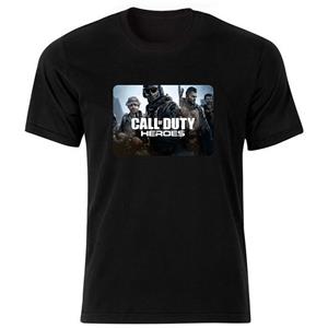 تیشرت آستین کوتاه مردانه مدل Call of Duty کد TM9104 رنگ مشکی