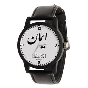 ساعت مچی عقربه ای مردانه ناکسیگو طرح ایمان کد LF3352