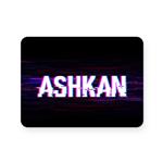 برچسب تاچ پد دسته پلی استیشن 4 ونسونی طرح ASHKAN
