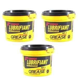 گریس نسوز کانادا لوبریفنت مدل MP-3 Lithium Base حجم 115 میلی‌لیتر بسته سه عددی