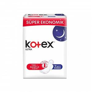 نوار بهداشتی کوتکس مدل Ultra Gece بسته 16 عددی