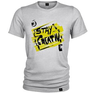تی شرت آستین کوتاه مردانه 27 مدل STAY CREATIVE کد W11 