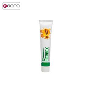 خمیر دندان گیاهی هربکس حاوی بره موم 100 گرم Herbex Vegan Toothpaste With Propolis 100g