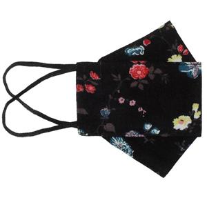 ماسک پارچه‌ای مدل گل مینیاتوری کد DB39