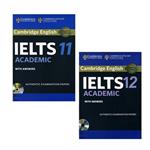 کتاب Cambridge IELTS Academic 11_12 اثر جمعی از نویسندگان انتشارات ابداع 2 جلدی