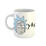 ماگ طرح اسم یاشار مدل rick and morty کد 1036