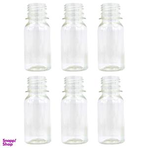 بطری پلاستیکی مدل شربت کد Sh60 بسته 6 عددی
