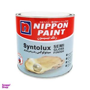 رنگ روغنی سفید نیمه براق رنگ نیپون مدل N2 وزن 4 کیلوگرم