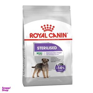 غذای خشک رویال کنین مدل minidog sterillised وزن 3 کیلوگرم