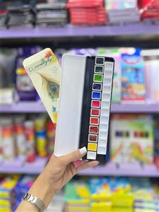 آبرنگ 12 رنگ آقا میری مدل آرتیست کد 12