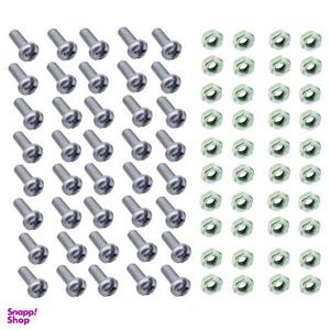 پیچ و مهره مدل M3 - 8MM مجموعه 80 عددی