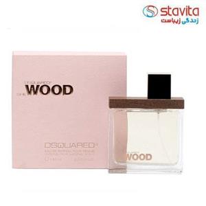 ادو پرفیوم زنانه پینک مدل She Wood DSQUARED حجم 100 میلی لیتر
