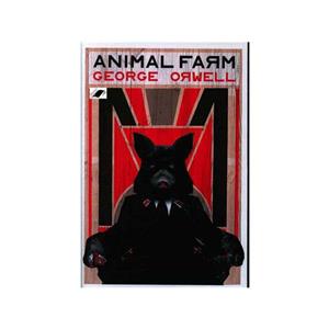 کتاب animal farm اثر  George Orwell  نشر معیار 