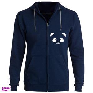 سویشرت دخترانه مدل پاندا F14 رنگ سرمه ای