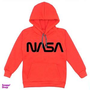 هودی پسرانه مدل A82 NASA رنگ قرمز