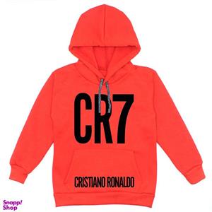 هودی پسرانه مدل A73 CR7 رنگ قرمز