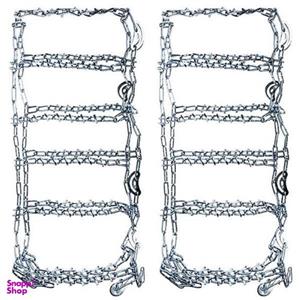 زنجیر چرخ شرکت زنجیر چرخ سهند مدل قفل دار گالوانیزه مناسب برای تیبا بسته دو عددی